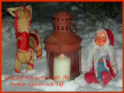 God Jul, Ulf & Lilian!