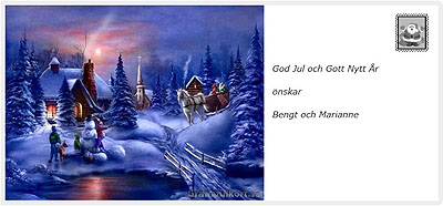 God Jul, Bengt & Marianne!